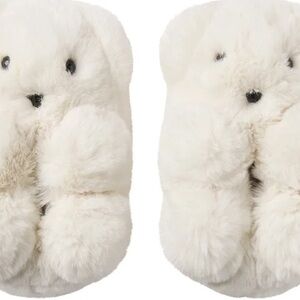BRAND NEW SKIMS Cozy White Bear Slippers